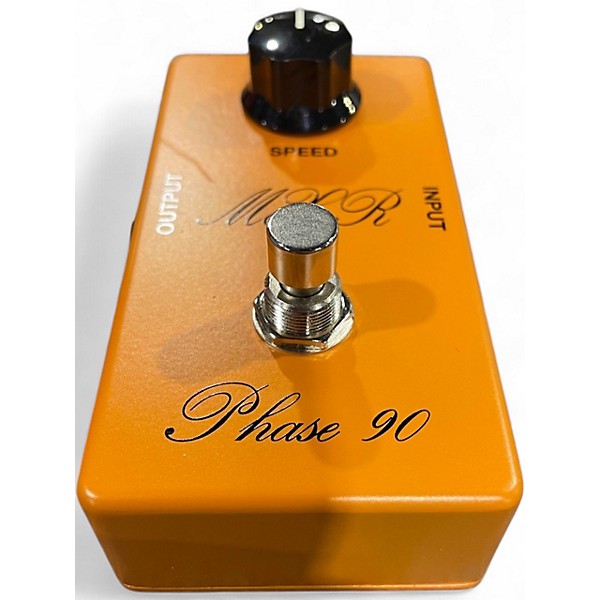 Used MXR Custom Shop CSP-101CL Script Logo Phase 90 With LED Guitar E Effect Pedal