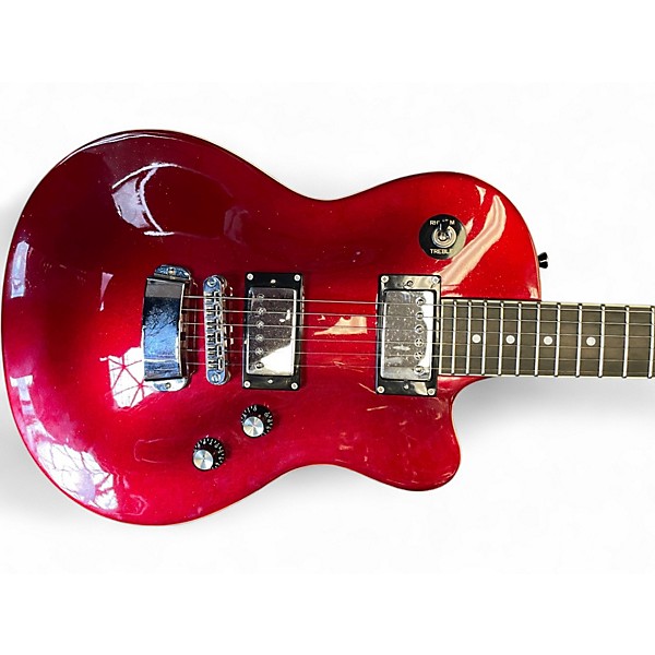 Used Hagstrom D2H RED SPARKLE Solid Body Electric Guitar