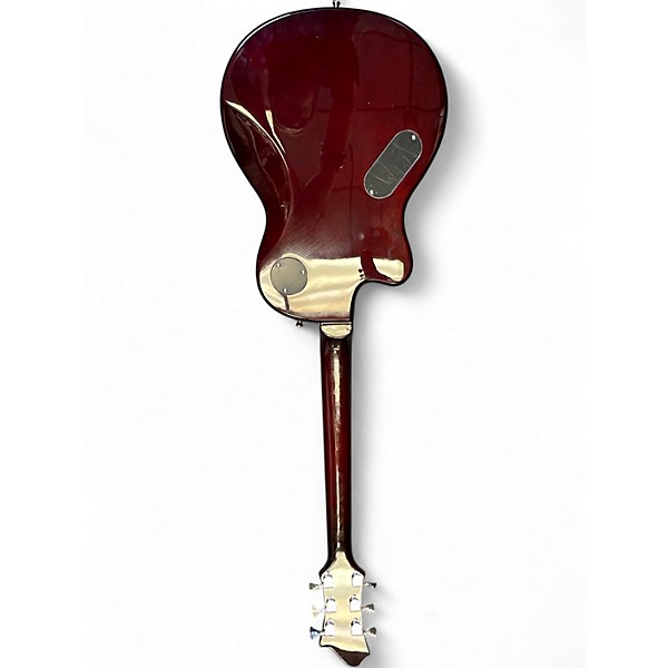 Used Hagstrom D2H RED SPARKLE Solid Body Electric Guitar