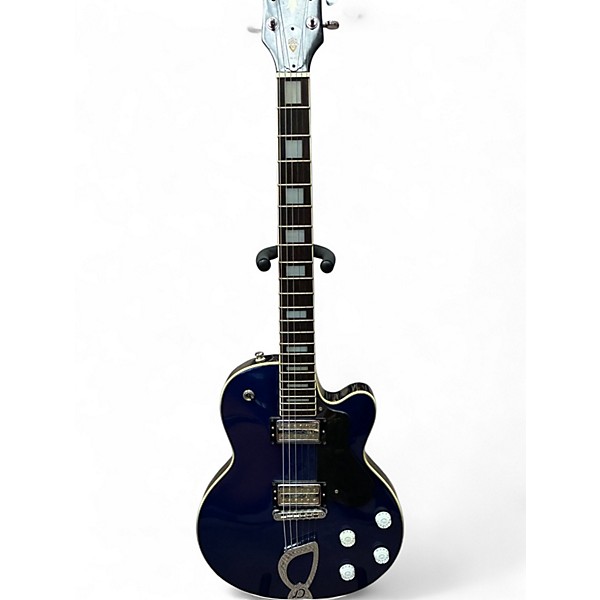 Used De Armond By Guild M-75 UV BLUE Solid Body Electric Guitar
