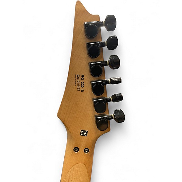 Used Ibanez RG 220B BLUE Solid Body Electric Guitar