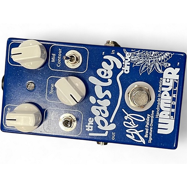 Used Wampler Brad Paisley Signature Overdrive Effect Pedal