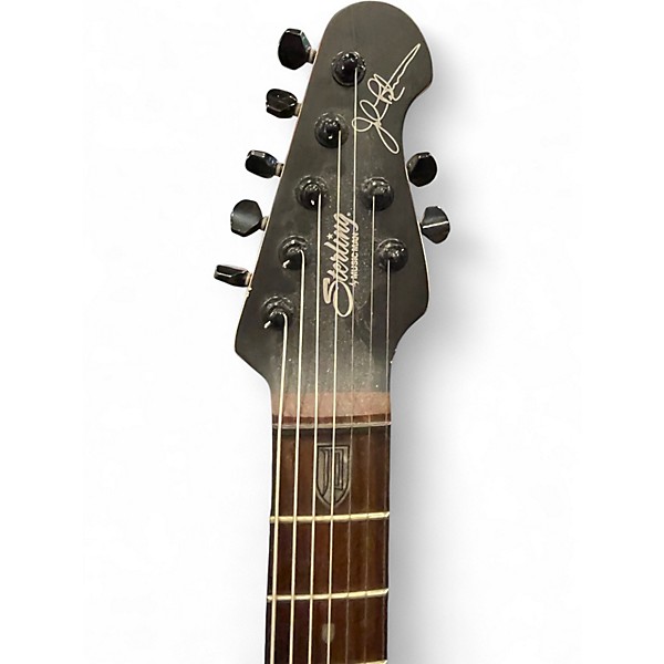 Used Sterling by Music Man JP70 John Petrucci Signature Black Solid Body Electric Guitar