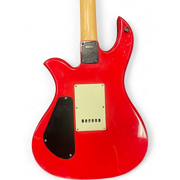 Used B.C. Rich NJ EAGLE Red Solid Body Electric Guitar
