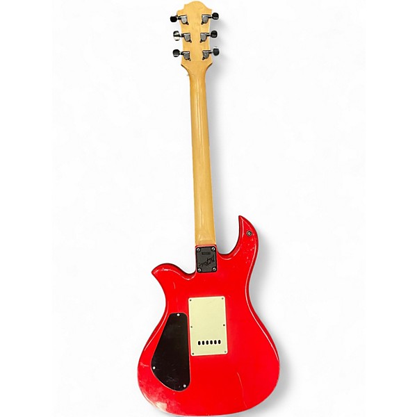 Used B.C. Rich NJ EAGLE Red Solid Body Electric Guitar