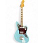 Used Squier classic vibe jaguar Daphne Blue Solid Body Electric Guitar thumbnail