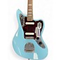 Used Squier classic vibe jaguar Daphne Blue Solid Body Electric Guitar