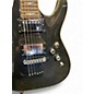Used Schecter Guitar Research C1 Plus Trans Black Solid Body Electric Guitar