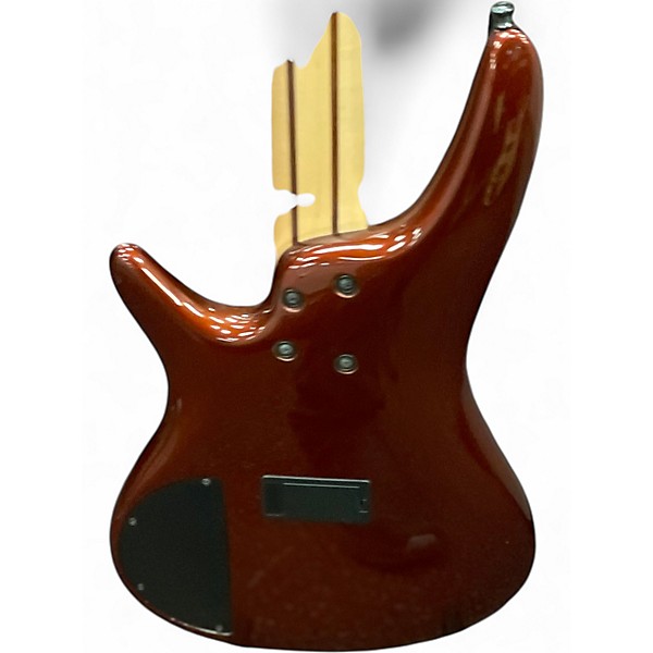 Used Ibanez SR305 5 String BURNT ORANGE Electric Bass Guitar