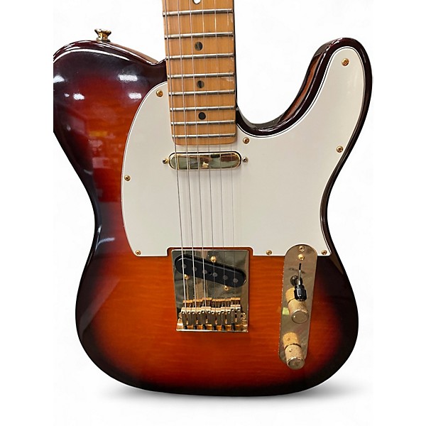 Vintage 1996 Fender 50th Anniversary Telecaster 2 Tone Sunburst Solid Body Electric Guitar