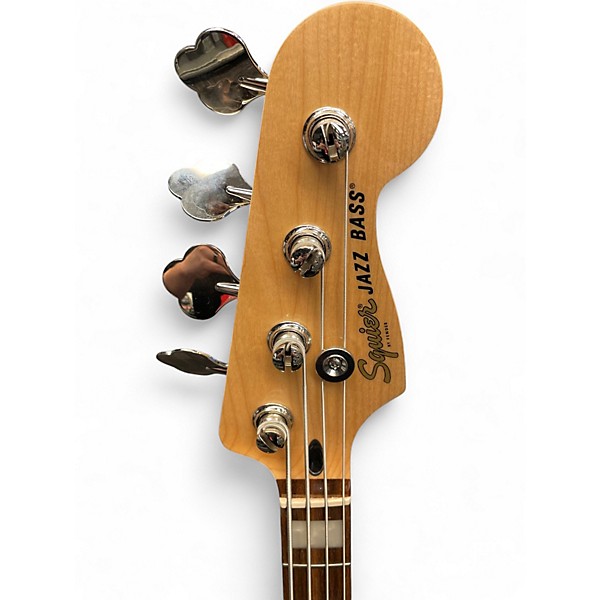 Used Squier Affinity ACTIVE Jazz Bass MYSTIC SEAFOAM Electric Bass Guitar