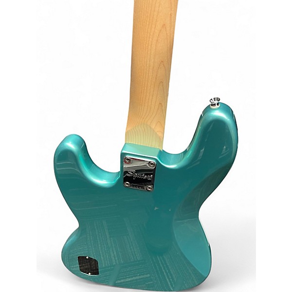 Used Squier Affinity ACTIVE Jazz Bass MYSTIC SEAFOAM Electric Bass Guitar