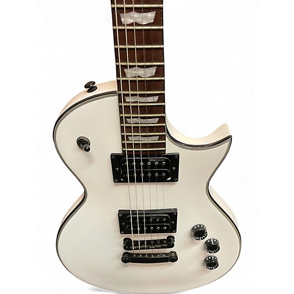 Used ESP LTD EC256 White Solid Body Electric Guitar
