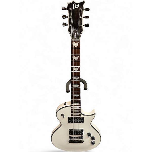 Used ESP LTD EC256 White Solid Body Electric Guitar