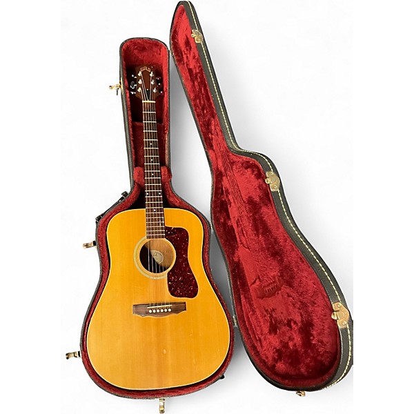 Vintage 1992 Guild D4 Natural Acoustic Guitar
