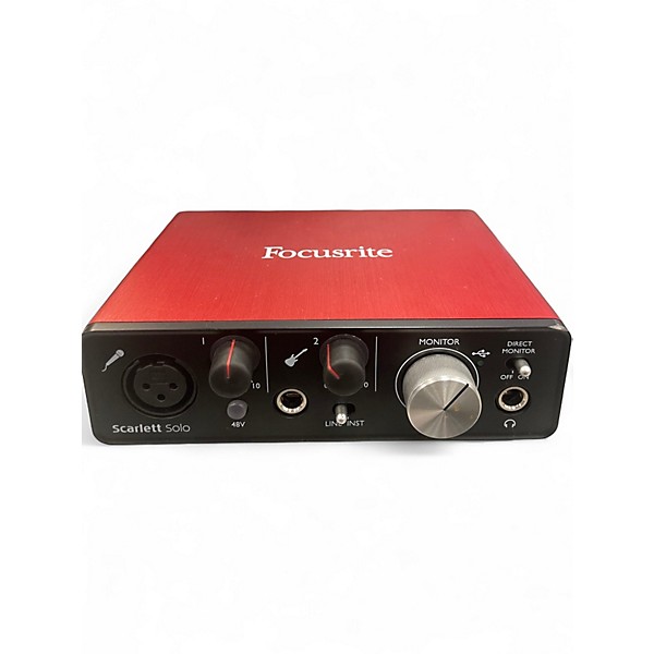 Used Focusrite Scarlett Solo Gen 2 Audio Interface
