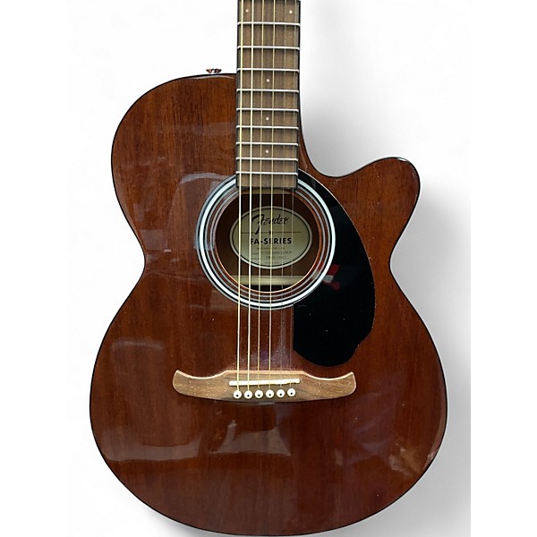 Used Fender FA135CE Concert Brown Acoustic Electric Guitar
