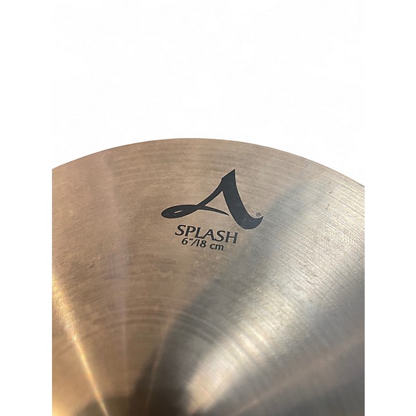 Used Zildjian 6in A Series Splash Cymbal