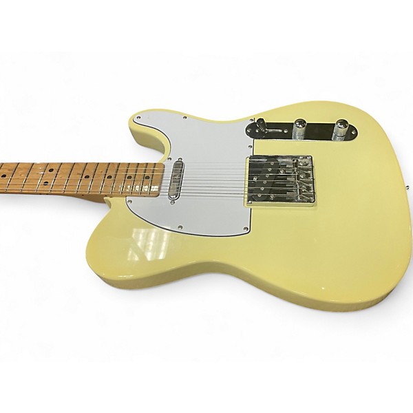 Used Fender Mexican Standard Telecaster Olympic White Solid Body Electric Guitar