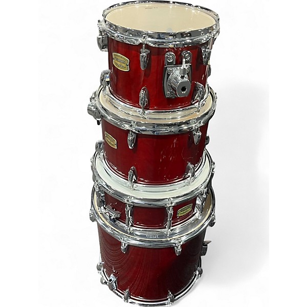 Used Yamaha 5 Piece Stage Custom RED Drum Kit