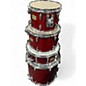 Used Yamaha 5 Piece Stage Custom RED Drum Kit
