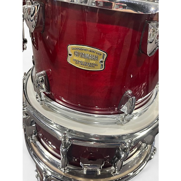 Used Yamaha 5 Piece Stage Custom RED Drum Kit