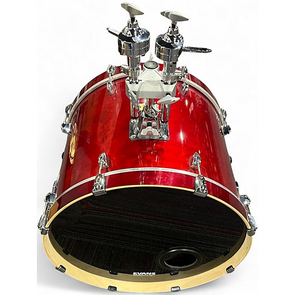 Used Yamaha 5 Piece Stage Custom RED Drum Kit