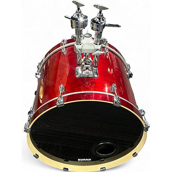 Used Yamaha 5 Piece Stage Custom RED Drum Kit