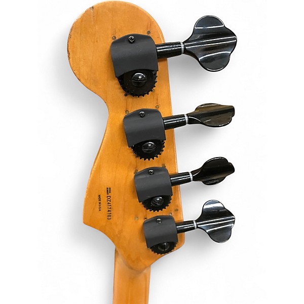 Used Fender ZONE DELUXE Natural Electric Bass Guitar