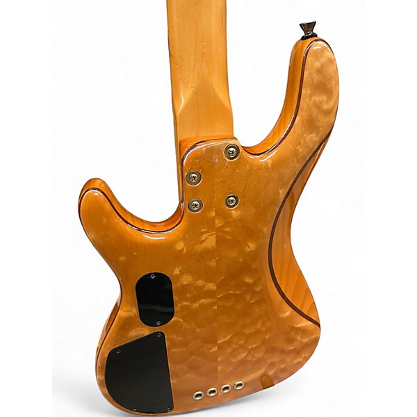 Used Fender ZONE DELUXE Natural Electric Bass Guitar