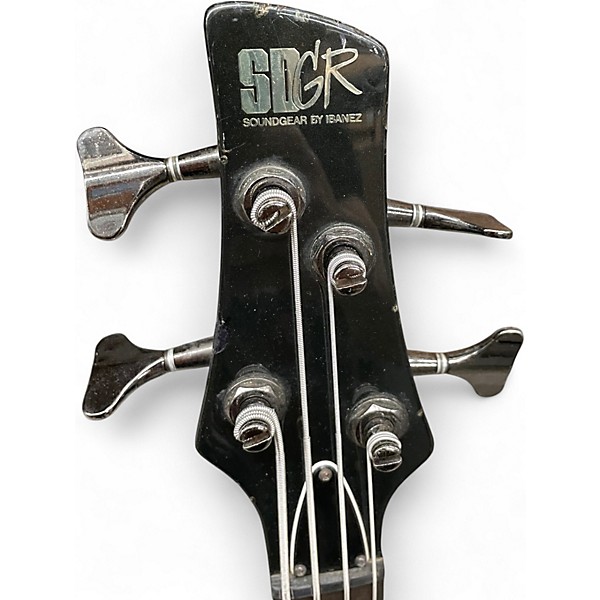 Used Ibanez SR1000 MADE IN JAPAN Black Electric Bass Guitar