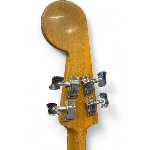 Vintage 1960s Teisco NB-4 EB-200 Sunburst Electric Bass Guitar