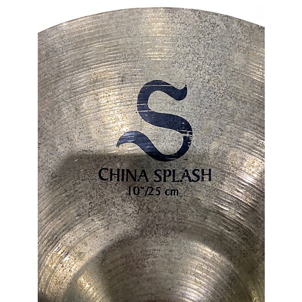 Used Zildjian 10in S Family China Splash Cymbal
