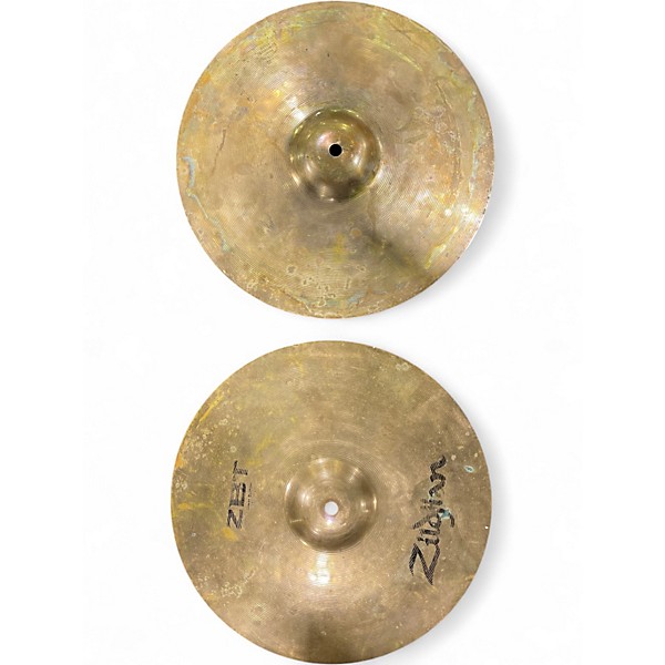 Used Zildjian 14in K Hi Hat Pair Cymbal