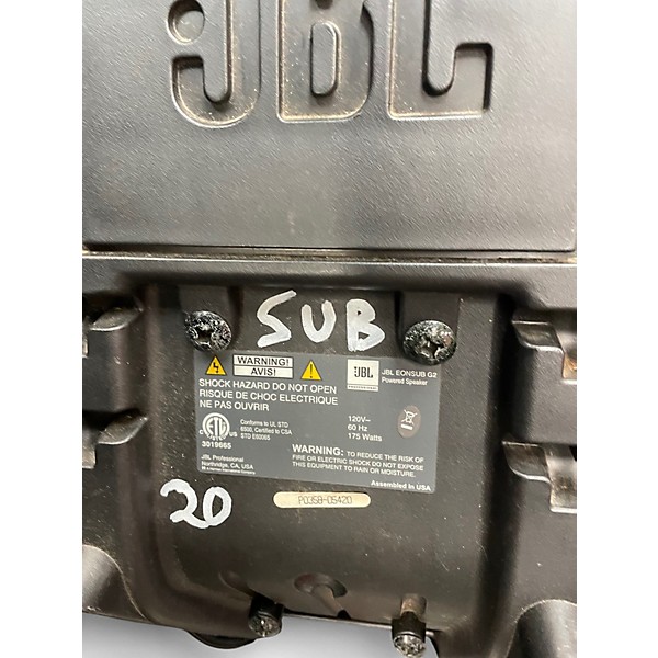 Used JBL EONSUBG2 Powered Subwoofer