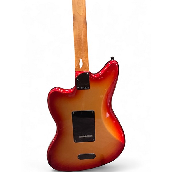 Used 2022 Squier Contemporary Active Jazzmaster Gold-Red Sunburst Solid Body Electric Guitar