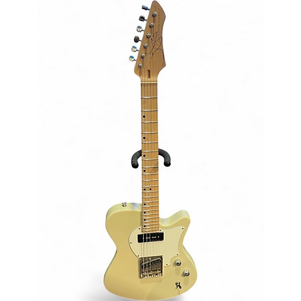 Used John Page Classic AJ Antique White Solid Body Electric Guitar