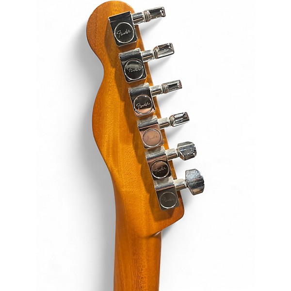 Used Fender Acoustasonic Player Telecaster Yellow Acoustic Electric Guitar