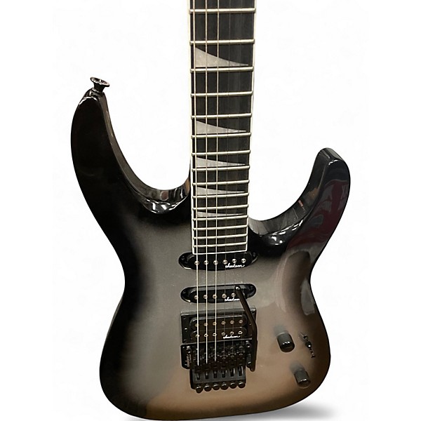 Used Jackson JS34Q Dinky Silverburst Solid Body Electric Guitar