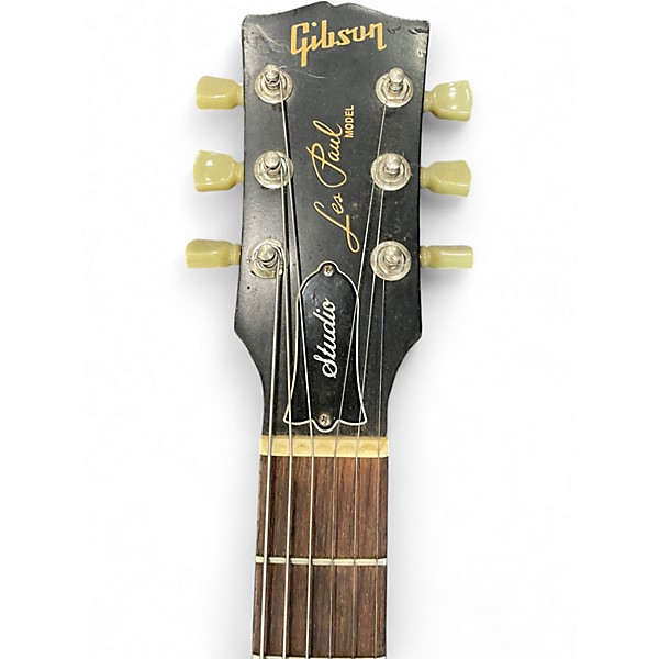 Used Gibson Les Paul Studio Worn Brown Solid Body Electric Guitar