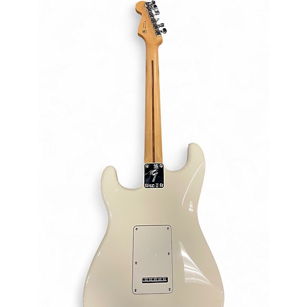 Used Fender 75th Anniversary Stratocaster Olympic White Solid Body Electric Guitar