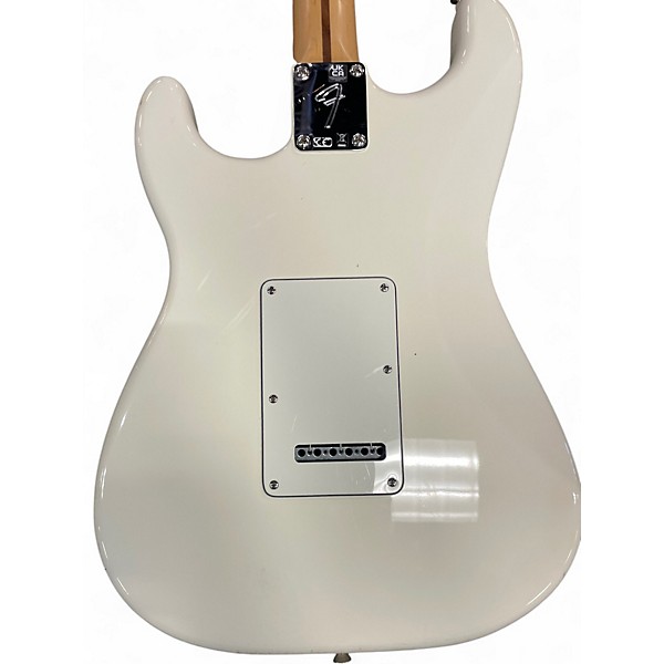 Used Fender 75th Anniversary Stratocaster Olympic White Solid Body Electric Guitar