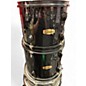 Used Gammon Percussion 5 Piece drums Black Drum Kit