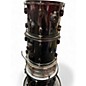 Used Gammon Percussion 5 Piece drums Black Drum Kit