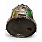 Used Mapex 22X18 Saturn green sparkle black fade Drum thumbnail