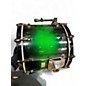 Used Mapex 22X18 Saturn green sparkle black fade Drum