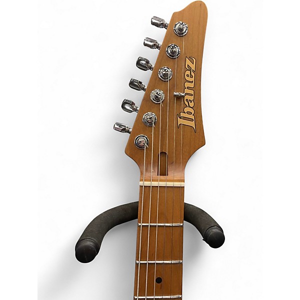 Used Ibanez AZ2402 Presitge Pearl White Flat Solid Body Electric Guitar