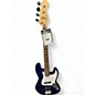Used Fender Standard Jazz Bass Blue Electric Bass Guitar thumbnail