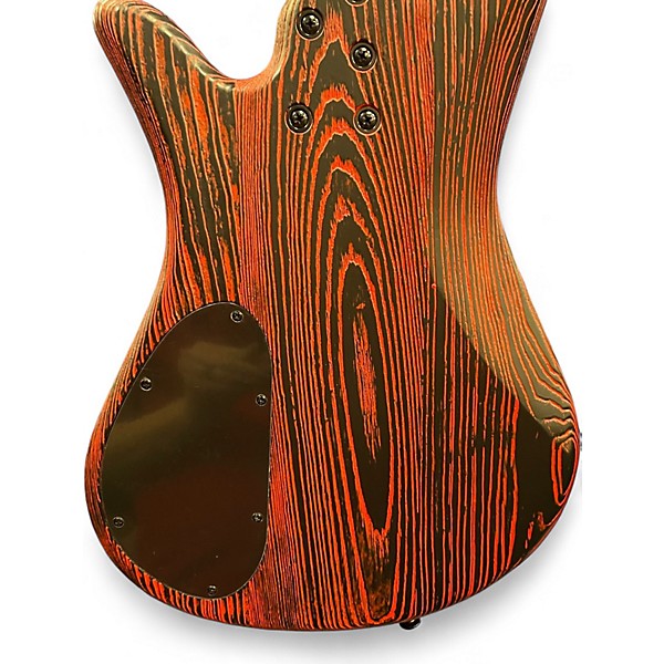 Used Spector NS Pulse  Cinder Red Electric Bass Guitar