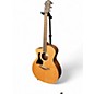 Used Taylor 114CE Left Handed Natural Acoustic Electric Guitar thumbnail
